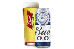 Пиво BUD безалкогольное, 450 мл